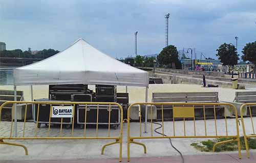 sonido para espect�culo piromusical